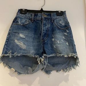 1 teaspoon denim shorts